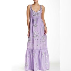 Calypso St Barth silk maxi dress size M